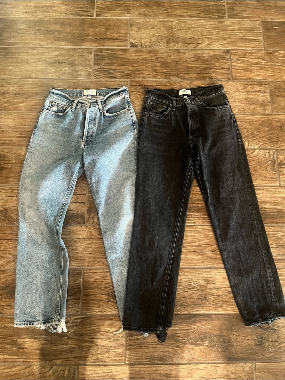 Agolde Lana jeans bundle